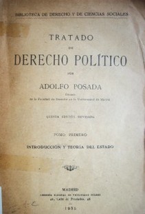 Tratado de Derecho Político