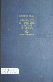 Comercio y divisas : su estructura y ordenación en Europa