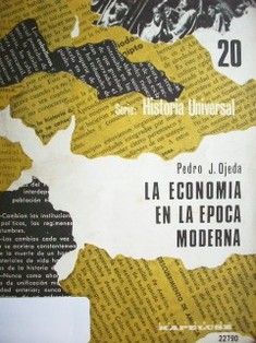 La economía en la época moderna