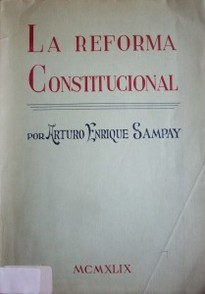 La reforma constitucional