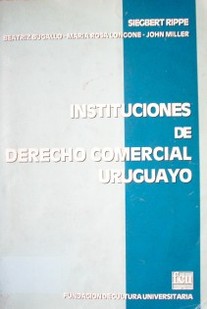 Instituciones de derecho comercial uruguayo