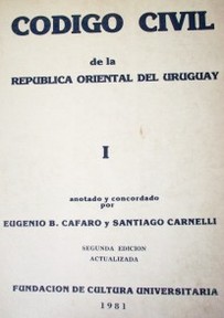 Código Civil de la República Oriental del Uruguay