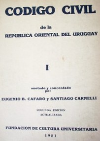 Código Civil de la República Oriental del Uruguay