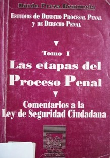 Estudios de Derecho Procesal Penal y de Derecho Penal