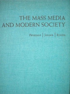 The mass media and modern society