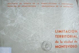 Limitación territorial de la ciudad de Montevideo