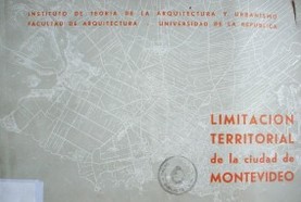 Limitación territorial de la ciudad de Montevideo