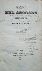 Manual del abogado americano