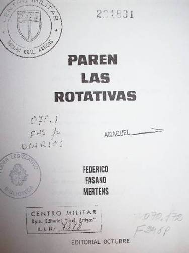 Paren las Rotativas