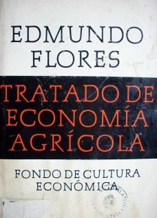 Tratado de economía agrícola