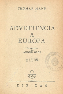 Advertencia a Europa