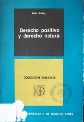 Derecho positivo y derecho natural