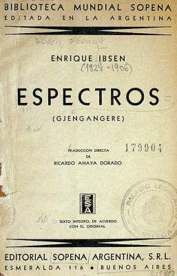 Espectros = (Gjengangere)