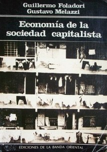 Economía de la sociedad capitalista.