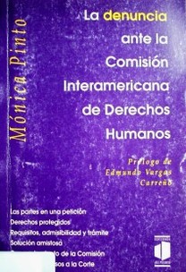 La denuncia ante la Comisión Interamericana de Derechos Humanos