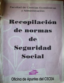 Recopilación de normas de Seguridad Social