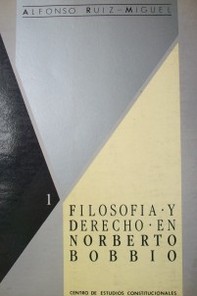 Filosofía y Derecho en Norberto Bobbio