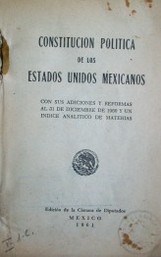 Constitución Política de los Estados Unidos Mexicanos