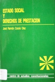 Estado social y derechos de prestación