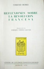 Reflexiones sobre la Revolución Francesa