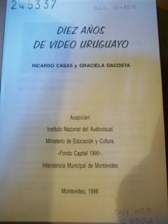 Diez años de video uruguayo