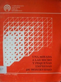 Una mirada a las micro y pequeñas empresas de Montevideo