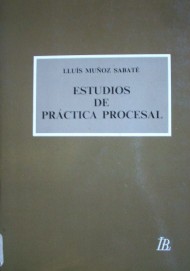 Estudios de práctica procesal