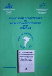 Estudios sobre competitividad de productos agropecuarios en el Mercosur