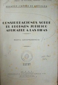 Consideraciones sobre el régimen jurídico aplicable a las rifas : nueva jurisprudencia