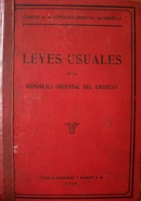 Leyes, Decretos y Resoluciones usuales