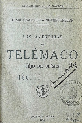 Las aventuras de Telémaco : hijo de Ulises