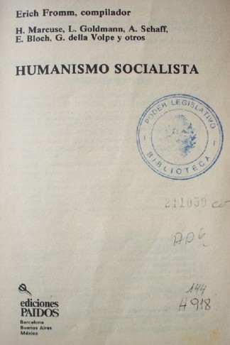 Humanismo Socialista