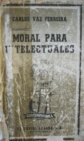 Moral para intelectuales