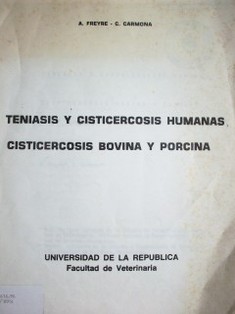 Teniasis y cisticercosis humanas