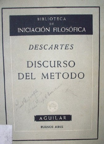 Discurso del método