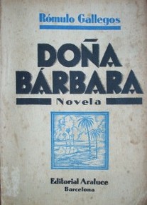 Doña Bárbara :  (novela)