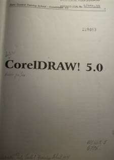 CorelDRAW! 5.0 : diseño gráfico