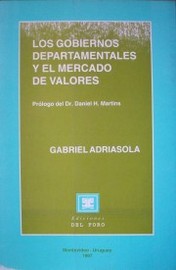 Los gobiernos departamentales y el mercado de valores