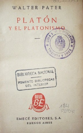 Platón y el platonismo