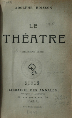 Le théatre