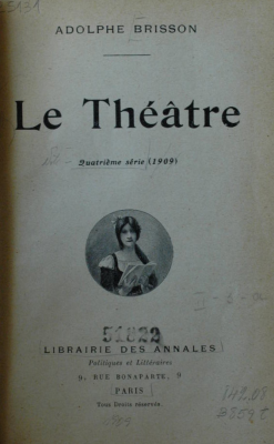 Le théatre