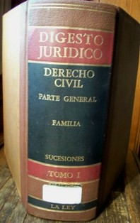 Digesto Jurídico : jurisprudencia - bibliografía