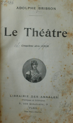 Le théâtre