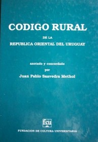 Código Rural de la República Oriental del Uruguay