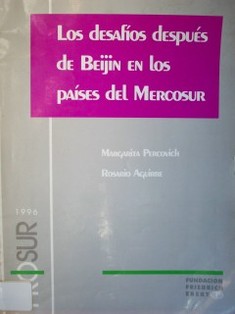 Los desafíos después de Beijing en los países del Mercosur