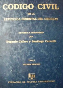 Código Civil de la República Oriental del Uruguay