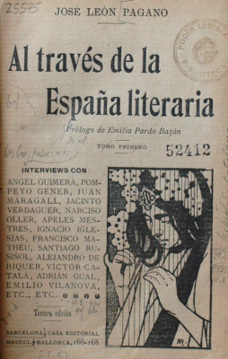 Al través de la España literaria