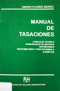 Manual de Tasaciones