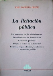 La licitaciones pública