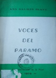 Voces del páramo